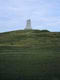 Distant View of the Wright Brothers National Monument Photographic Print by Vlad Kharitonov