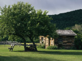 Afternoon Storm Clouds Gather Above the Site of French Azilum Photographic Print