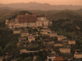 Sunset over Potala Temple, Chengde, Hebei Provence, China Photographic Print