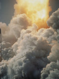 Blast off of the Columbia space shuttle. Lámina fotográfica Blast off of the Columbia space shuttle. Lámina fotográfica