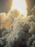 Blast off of the Columbia space shuttle. Lámina fotográfica Blast off of the Columbia space shuttle. Lámina fotográfica