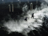 Workers at the Blue Plains Waste Water Treatment Plant Intercept Sewage Photographic Print