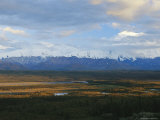 Mount Denali with Tundra in the Foreground Photographie