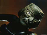 Ceramic Figure with Extraordinary Carved Face Shows the Moches Ability to Capture Human Expressions Photographic Print