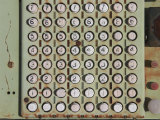 An Old Fashioned Cash Register Found in a Junkyard Photographie
