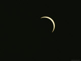 A Solar Eclipse Takes Place in France Photographic Print