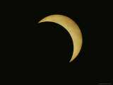 A Solar Eclipse Takes Place in France Photographic Print