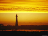Pea Island Lighthouse at Dusk Photographie