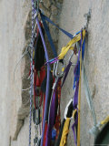 Climbing Ropes and Gear High on Great Sail Peak Photographic Print