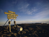 The Summit of Mt. Kilimanjaro Lámina fotográfica The Summit of Mt. Kilimanjaro Lámina fotográfica