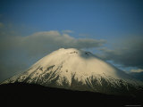 View of Mount Sajama on the Border of Chile and Bolivia, Photographic Print