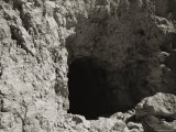 Entrance to a Rock Cave in Arizona Photographic Print