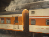 Steam Emanates from the Food Car of a Local Train Lámina fotográfica Steam Emanates from the Food Car of a Local Train Lámina fotográfica