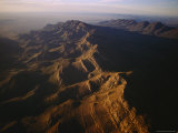 Sandstone and Quartzite Layers Line the Flinders Ranges of Australia Photographic Print