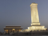 The Monument to Fallen Soldiers and Chairman Maos Tomb Photographic Print