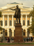 A Statue of Literary Great, Alexander Pushkin Photographic Print by Richard Nowitz