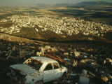 A Trash Dump Above the Valley of Jezreel Photographic Print by Joel Sartore