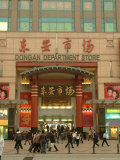 Shoppers at Dongan Department Store Photographic Print