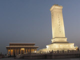 The Monument to Fallen Soldiers and Chairman Maos Tomb Photographic Print