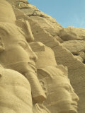 Statues of Ramses II at the Entrance to His Temple Photographic Print