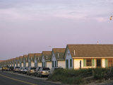 Rental Cottages Along a Cape Cod Beach Photographic Print