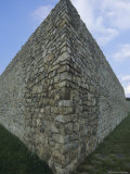 The Stone Wall of Fort Frederick Photographic Print by Raymond Gehman
