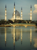 The Sultan Salahuddin Abdul Aziz Shah Mosque in Malaysia Fotografisk tryk af Paul Chesley The Sultan Salahuddin Abdul Aziz Shah Mosque in Malaysia Fotografisk tryk af Paul Chesley