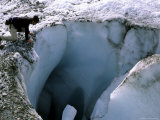 Wrangell-St. Elias National Park, Alaska, United States. a 700 Foot Deep Moulon Photographic Print