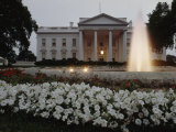 North Side of the White House at Twilight, Washington D.C. Photographic Print by James P. Blair