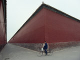 One of the Massive Walls in the Forbidden City, Beijing, China Photographic Print by James L. Stanfield