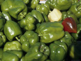 Organically Grown Green Peppers, Washington, District of Columbia, United States Photographic Print