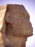 The Iconic Profile of the Legendary Statue of the Great Sphinx Photographic Print