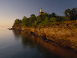 The Big Bay Point Lighthouse, Upper Peninsula, Michigan Photographic Print by Phil Schermeister