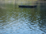 A Floating Dock on a Lake Photographic Print