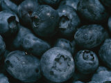 Close View of Fresh Blueberries Photographic Print by Taylor S. Kennedy