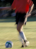 Soccer in Santa Fe, New Mexico, USA Photographic Print by Lee Kopfler