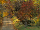 Fall Colors, View Of Country Land, Loudoun County, Virginia, USA Photographie par Kenneth Garrett