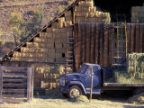Hay Barn, Methow Valley, Washington, USA Photographic Print by William Sutton