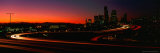 Skyline with S in Road, Seattle, Washington, USA Photographic Print by Terry Eggers
