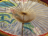 Painted Umbrellas at the Loa Fire Rocket Festival, Seattle, Washington, USA Photographie par John & Lisa Merrill