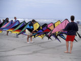 International Kite Festival at Long Beach, Washington, USA Photographic Print by William Sutton