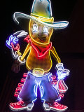 Neon Sign, Lower Broadway Area, Nashville, Tennessee, USA Photographic Print by Walter Bibikow