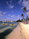 Beaches and Hotels along Tumon Bay, Guam, USA Photographie par Bill Bachmann