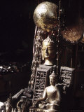 Religious Sculpture, India Lámina fotográfica