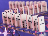 Domino Chain Lámina fotográfica