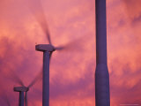 Wind Turbines at the Stateline Wind Project, Walla Walla County, Washington, USA Fotografisk trykk av Brent Bergherm Wind Turbines at the Stateline Wind Project, Walla Walla County, Washington, USA Fotografisk trykk av Brent Bergherm