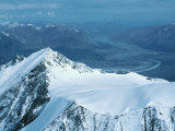 Mountain Summit, Yukon, Canada Lámina fotográfica