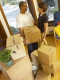 Couple on Moving Day Photographie