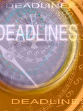 Deadlines Lámina fotográfica Deadlines Lámina fotográfica