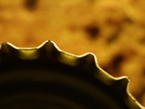 Close-up of a Rigid Saw Blade Photographic Print